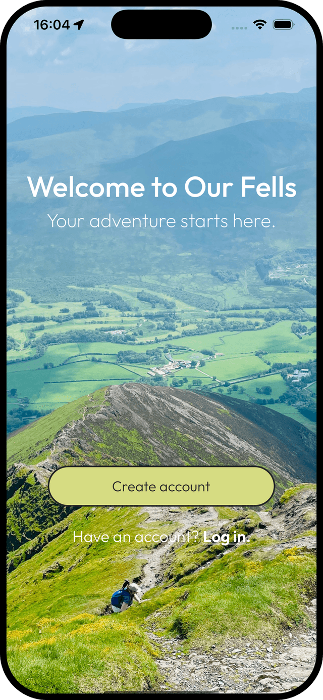 Sign in to Our Fells